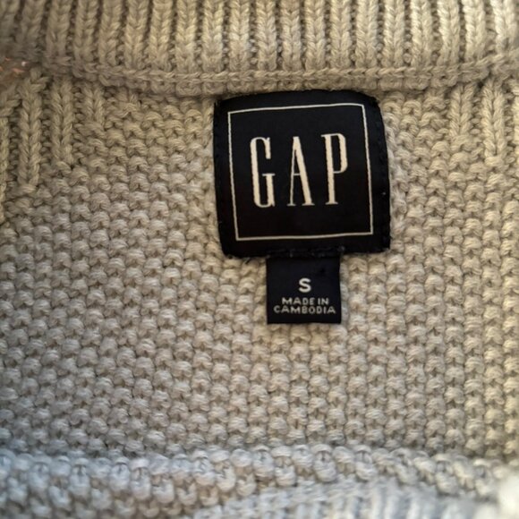 GAP Women's Small 100%‎ cotton off white sweater Great Condition - Picture 2 of 6